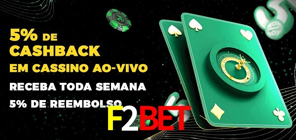 Promoções do cassino ao Vivo F2Bet